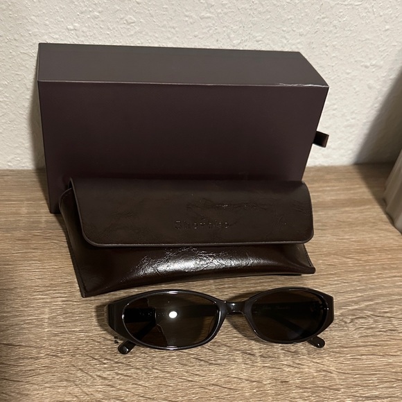 Brand New Shevoke Polarized SILON Dark Brown Sunglasses...